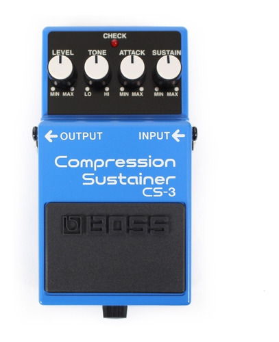 Pedal Compression Sustainer Boss Cs3 Sustainer De Compresión