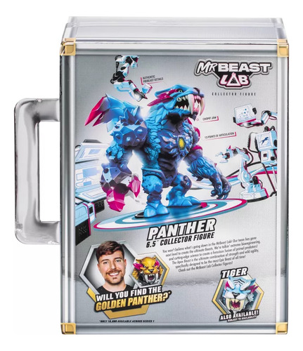 Mr Beast Lab Panther, Figura De Acción Coleccionable.