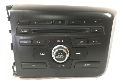 Radio Som Bluetooth Honda Civic 39100tt4m11 Rcc68