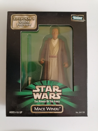 Star Wars, Potf Ep I Sneak Preview, Mace Windu, Envío Gratis