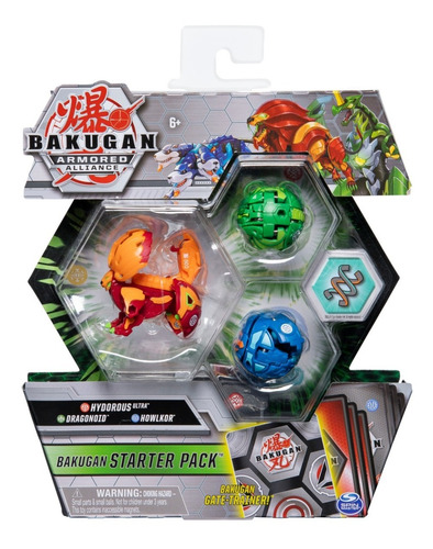Imagen 2 de 2 de Bakugan Armored Alliance Kit De Principiante Ultra Hydorous
