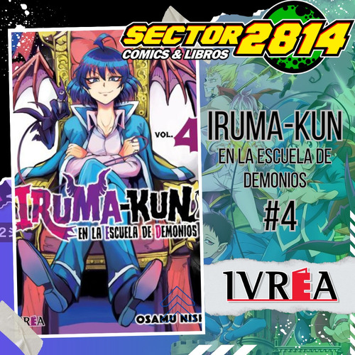 Iruma-kun En La Escuela De Demonios 04 Ivrea