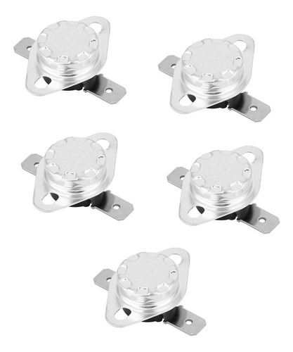 Interruptor Termostato Cerrado Normal 5 Piezas 250v 15a 120