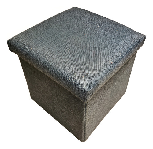 Puff Organizador Baul Caja 2 En 1 Puff + Baul 30cmx30cmx30cm
