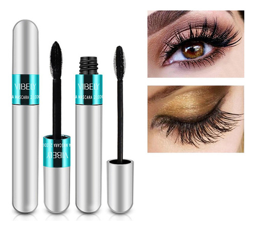 Máscara 2 En 1 Vibely 5x Cosméticos Impermeables Más Largos