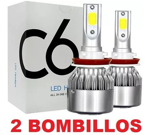 Bombillo Faros Luced Led C6 Carro Moto H1 H3 H4 H7 9005 9006