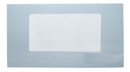 Vidrio Visor Para Cocina Domec 55.6 X 36.3 Cm Paola Blanco 