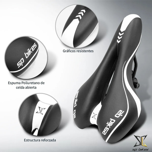 Imagen 3 de 8 de Asiento Para Bicicleta Vzr Prostatico Diseño Innovador