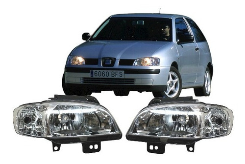 Par Faro Seat Ibiza Cordoba 1999 - 2002 Un As Der=izq