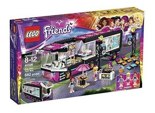 Lego Friends Pop Star Tour Kit De Construccion De Auto