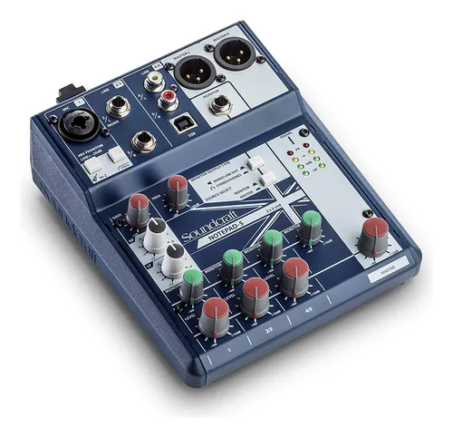 comprar Soundcraft Notepad-5 Consola De Mezcla Analogica De Cinco Ca