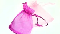 Comprar Lote 50 Bolsitas De Tul Para Dijes Cadenas Etc - Ideal Souvenires O Joyeria - Varios Colores A Eleccion - Envios