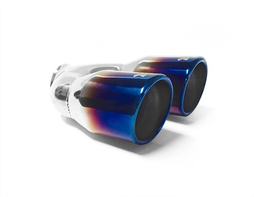 Colilla De Escape Deportiva Dual Blue Flame Avt200 Bt