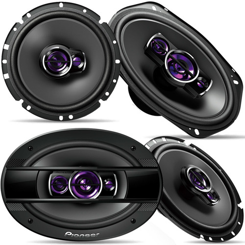 Kit Fácil Pioneer Alto Falante 6 Pol + 6x9 Pol 300w Rms