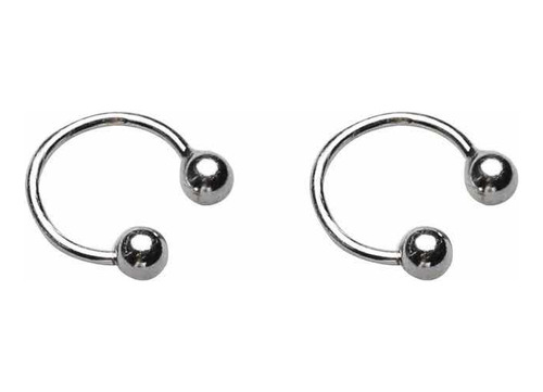 Kit Com 12 Piercing Ferradura Septo Aço Cirúrgico 6 8 10 Mm