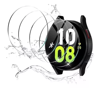 4 Micas Para Samsung Galaxy Watch 4 5 Pro 40/42/44/45/46mm