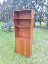 Comprar Biblioteca Alacena Vajillero Estanteria En Cedro