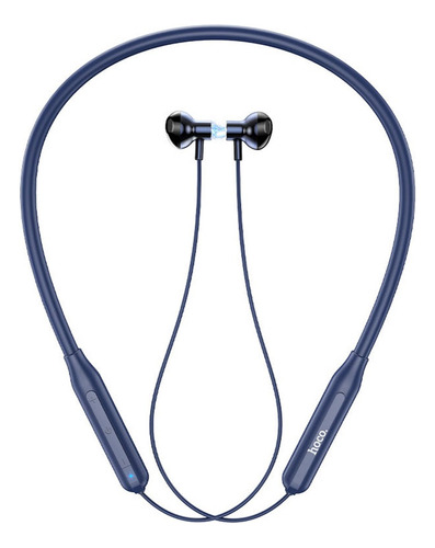 Audífonos Bluetooth V5,1 Con Cable Hoco Es58 Azul Calidad