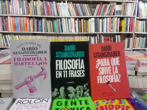 (oferta) Darío Sztajnszrajber X3 Libros