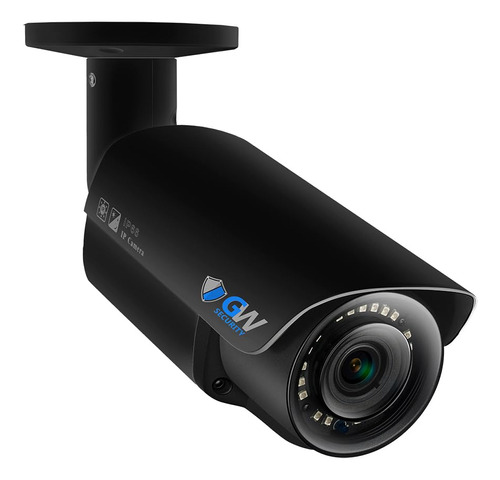 Gw Security Ultrahd Poe Microfono Al Aire Libre Seguridad Ip