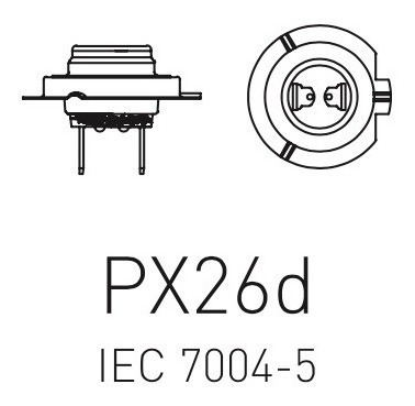 Imagen 6 de 6 de Ampolleta H7 12v 55w Pack 10 Unidades / Envío Gratis.