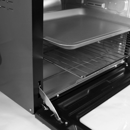 Imagen 4 de 4 de Horno de mesa eléctrico Yelmo YL-70C 70L gris antracita 220V