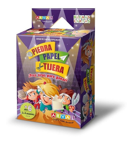 Juego De Cartas Especiales Artoys Piedra Papel Tijera