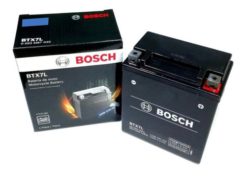 Bateria Bosch Btx7l = Yuasa Yt7a Ytx7lbs Gel Twister Cbx 250