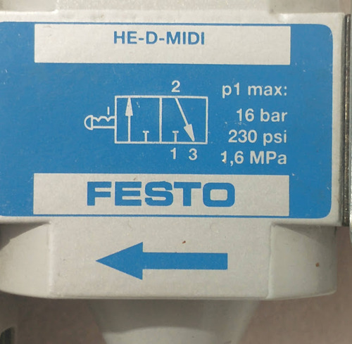 Festo Filtro Regulador Lfr-d -hel-hee-lr-d-lf-d-he-d (Usado)