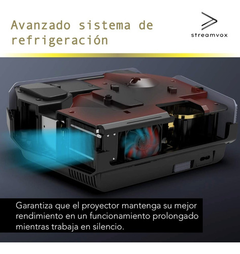 Imagen 6 de 10 de Proyector Cañon Profesional Led 3500 Lumens Full Hd Multipuertos