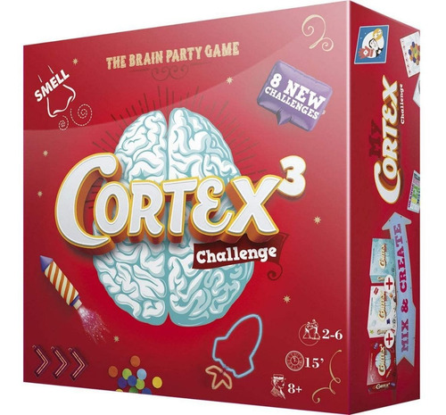 Cortex 3 Challenge Juego De Mesa (esp) Party Game - Asmodee