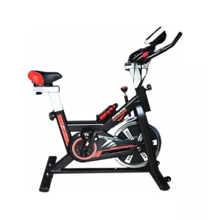 Bicicleta ergométrica Ahead Sports Vermelha para spinning cor preto e vermelho
