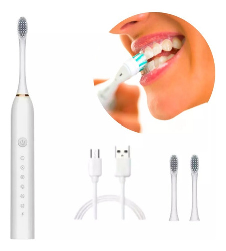 Cepillo De Dientes Eléctrico Sónico 6 Modos