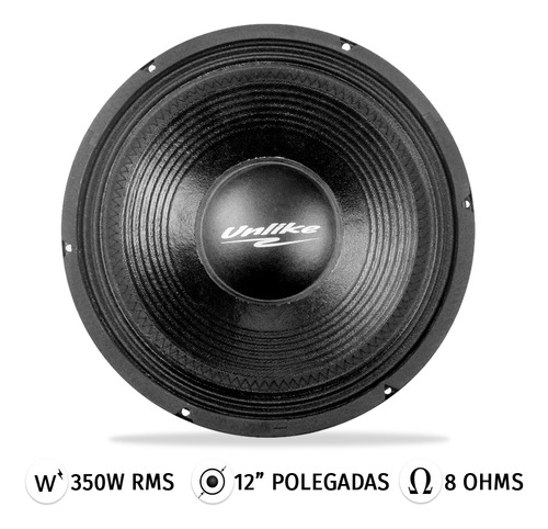 Unlike 12 350 Rms 8 Ohms Woofer 127r8