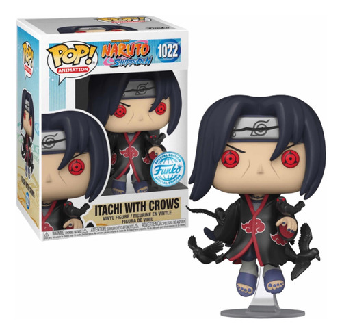 Figura de acción Itachi with Crows/Exclusive de Funko Pop! Animation