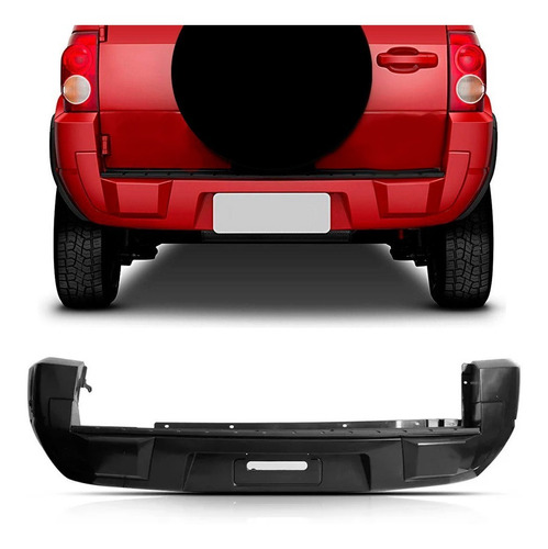 Parachoque Traseiro Ford Ecosport 2008 2009 2010 2011 2012 P