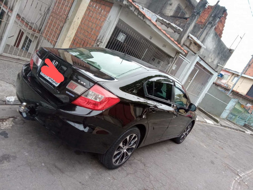 Imagem 3 de 7 de Honda Civic 2015 1.8 Lxs Flex Aut. 4p
