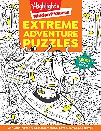 Extreme Adventure Puzzles (highlights Hidden Pictures) (libr