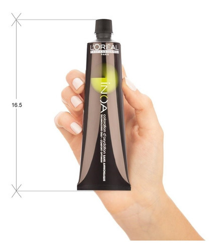 Tintura Inoa sin amoniaco 60 G Loreal Profesional tono 8 rubio claro