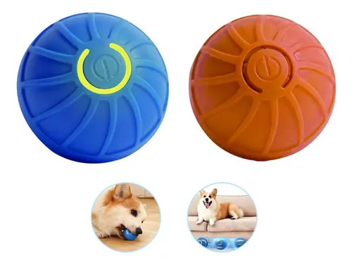 Pelota Interactiva Perro Gato Juguete Recargable Inteligente Color