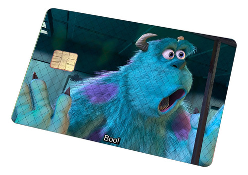 Sticker Para Tarjeta Monsters, Inc. Nuevo Modelo A Elegir