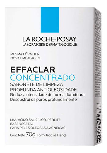La Roche-posay - Jabon Effaclar Pain, 70 G