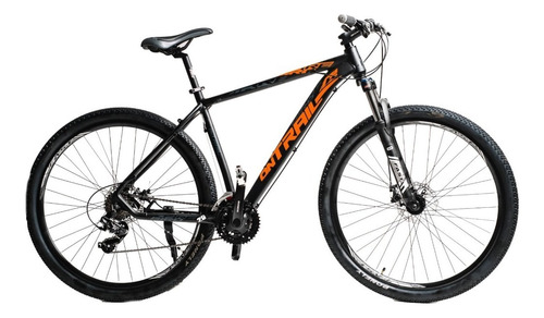 Bicicleta Mtb Firebird Alum R29 21v Full Shimano. Color Negro/naranja Tamaño Del Cuadro 20