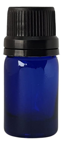 10 Frascos Colirio Gotero Azul 5ml Inserto Y Tapa Negra