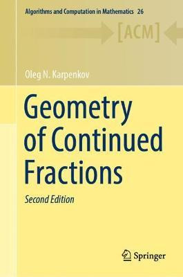 Libro Geometry Of Continued Fractions - Oleg N. Karpenkov