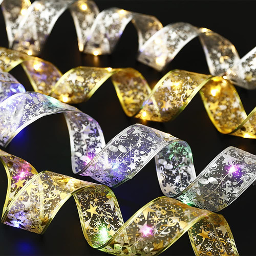 Luces De Hadas Led Con Cinta Para Decoración Navideña,5m