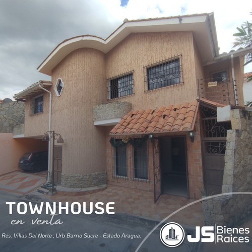 Venta De Hermoso Townhouse Urb Barrio Sucre Maracay 14js