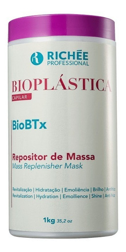 Richée Professional Biobtx Repositor De Massa Bioplástica 1k