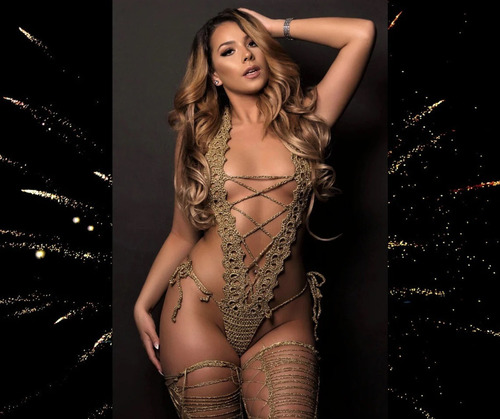 Imagem 2 de 4 de Maio Exotic Feminino Cavado Sensual Bikini Sexy Fio Croche