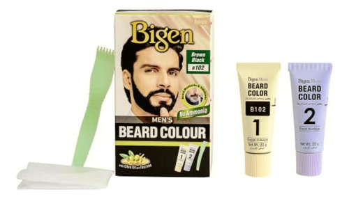 Bigen Tinte En Crema Para Barba Y Bigote Men's Beard Color